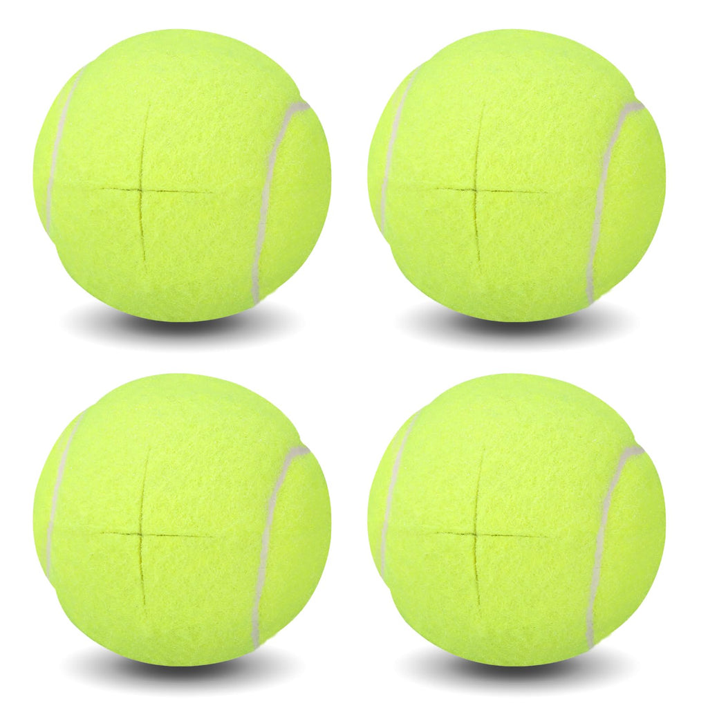 ANCKNE Walker Tennis Balls Precut Tennis Balls for Walkers 4PCS Walkers Legs Universal Precut Glide Balls, Heavy Duty Long Lasting Felt Pad Glide Coverings Yellow