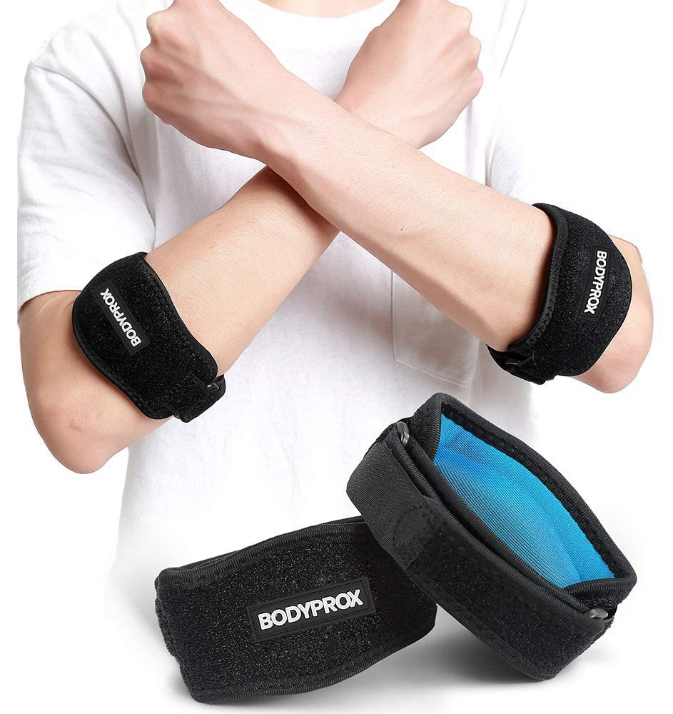 Bodyprox Elbow Brace 2 Pack for Tennis & Golfer's Elbow Pain Relief - BeesActive Australia