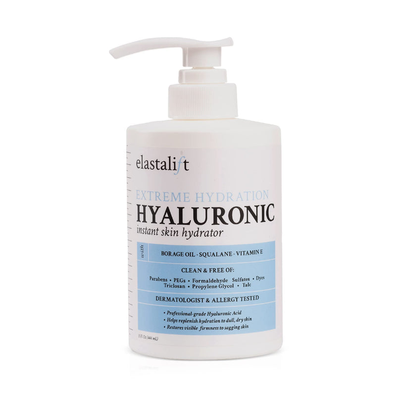 Elastalift Hyaluronic Acid Moisturizer Body Lotion | Anti Aging Skin Care Body Cream & Face Lotion Diminishes Look Of Wrinkles, Sagging Skin, Crepey Skin, Cellulite, Stretch Marks, Dry Skin, 15 Fl Oz 15 Fl Oz (Pack of 1) Hyaluronic Acid Body Lotion - BeesActive Australia