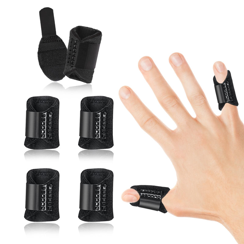 EDNYZAKRN 5Pcs Thumb Finger Splints, Finger Brace for Trigger Finger - Broken Finger - Arthritis - Straightening - Pain Relief, Finger Protectors Support for Thumb - Index - Middle - Ring - Pinky Fingers - BeesActive Australia