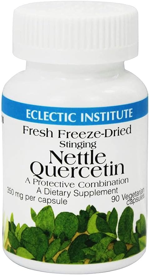 Eclectic Institute - Nettle Quercetin Fresh Lyophilized 350 mg. 90 vegetarian capsules - BeesActive Australia