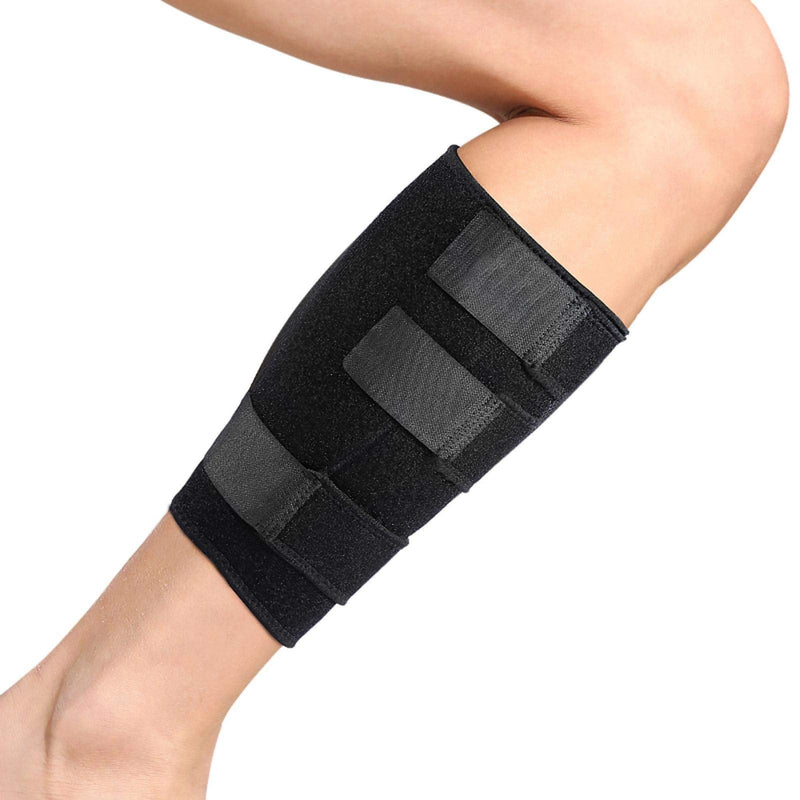 EBTOOLS Shin Protector Sore Shin - Black Calf Brace, Calf Compression Brace Shin Splint Sleeve Support Lower Leg Wrap Muscle - BeesActive Australia