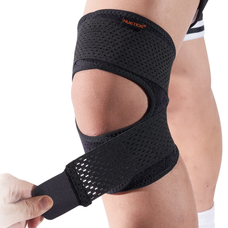HUETIDE Patella Tendon Knee Strap,knee Support For Women And Mens Knee Pain Relief,adjustable Knee Brace For Arthritis,runing,meniscus Tear, Joint Pain,walking,tennis Injury Recover,sports (Medium) Medium - BeesActive Australia