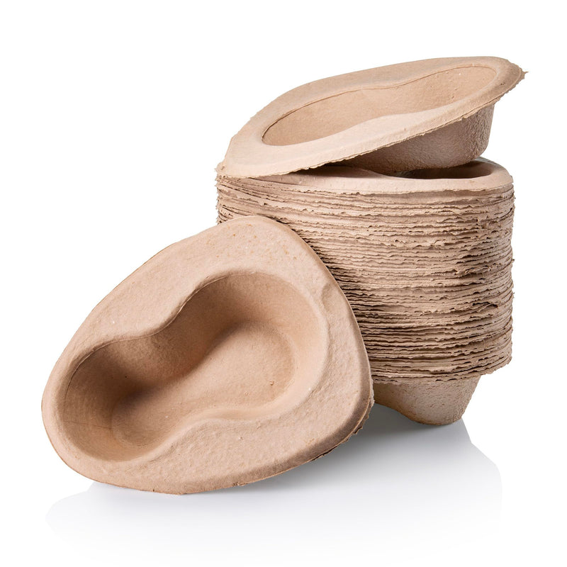 Easy Care Solution | Disposable Bed Pan | 2000ml | Packs of 25 (Pack of 25) Pack of 25 - BeesActive Australia