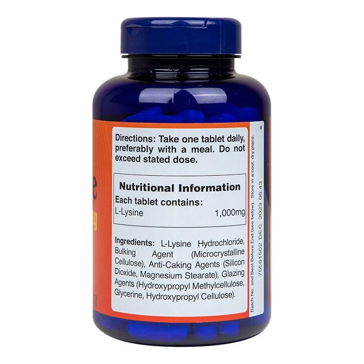Holland & Barrett l-lysine 120 Tablets 1000mg - BeesActive Australia