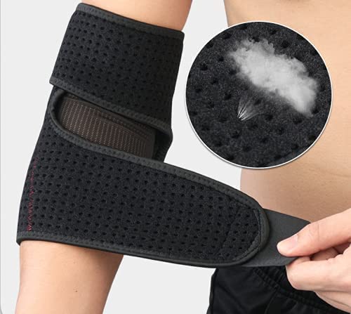 Elbow Support for Men Women Adjustable Neoprene Elbow Brace Arm Wrap Elbow Strap Elbow Support Sleeve for Golfer Elbow, Tennis Elbow, Arthritis Pain Relief, Tendonitis, Sports Injury Recovery(Single) - BeesActive Australia