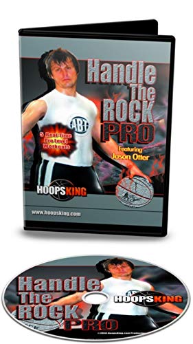 HoopsKing Handle The Rock Basketball Dribbling Video System - Real Time Workouts on DVD - Just Follow Along - BeesActive Australia