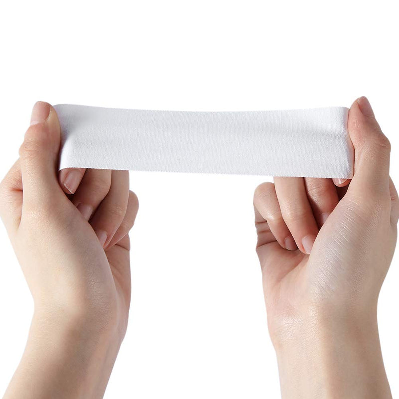 4 Rolls Winner Athletic Tape - Finger & Wrist & Ankle Sports Tape - 3.8cm x 13.7m, No Sticky Residue | Latex Free - Medical Grade Bandage Tape for Hockey Stick, Lifters, Ballet, Climbers & Boxing White - BeesActive Australia