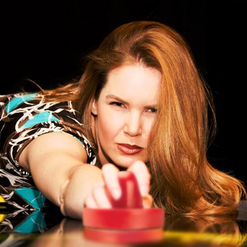 Brybelly Pucks & Paddles - Set of Two 3.75" Air Hockey Paddles & 3.25" Pucks – Replacement Pucks & Pusher Mallets for Full Size Air Hockey Game Tables - BeesActive Australia