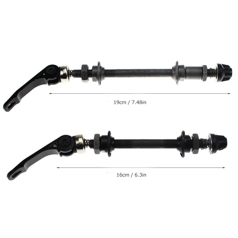 CYSKY Bike Axle Quick Release Skewer Front Rear Bicycle Axle Wheel Hub Fit for Road Bike, Mountain Bike, MTB, BMX (1 Pair) - BeesActive Australia
