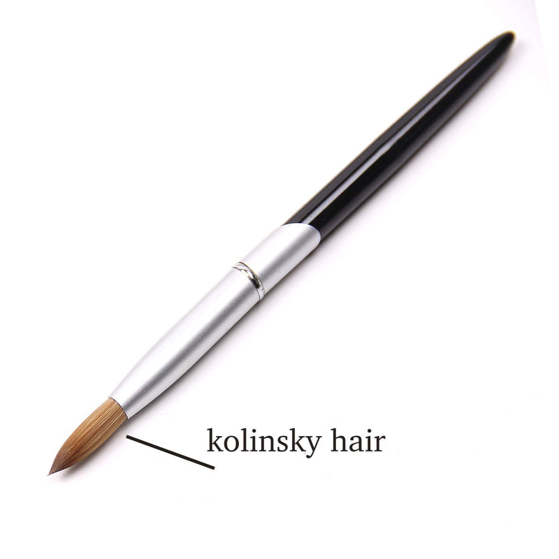 YINUOQI Size 10 Kolinsky Brushes for Acrylic Nails,Size 10 Acrylic Brush(10) - BeesActive Australia