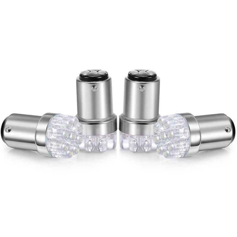 10 Pieces 1004 Marine LED Replacement Bulb 90 Bulb for Boat Navigation Lights BA15D LED Bulb for Boat Lights Bow Stern Marine LED Replacement Boat Accessories, 12V - BeesActive Australia