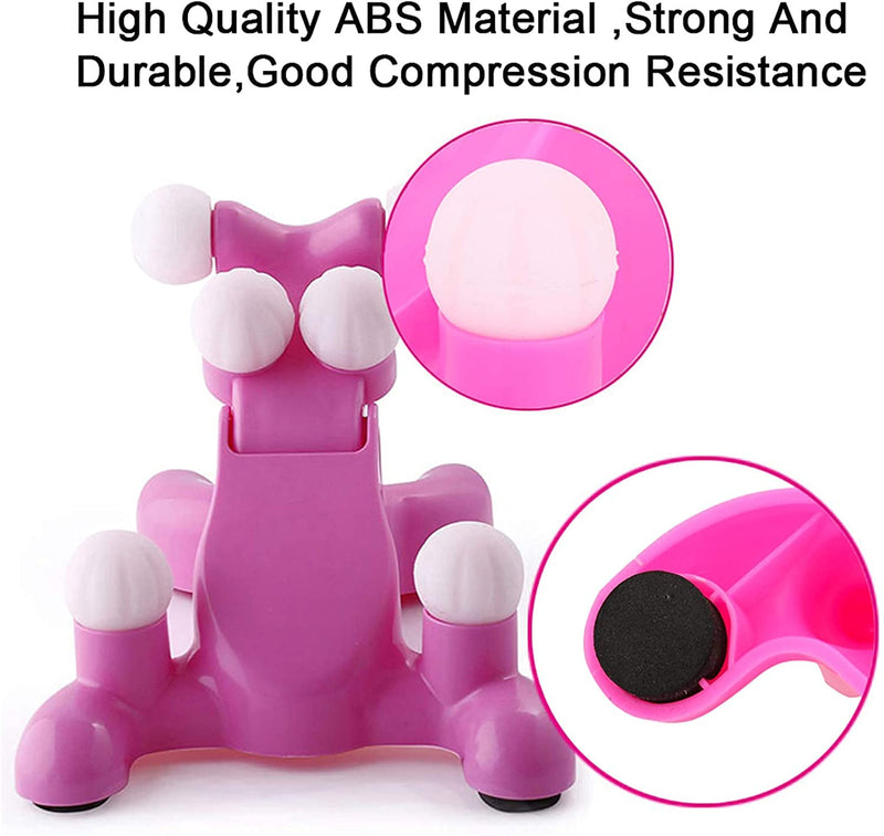 Cervical Neck Traction Massage Device, Silicone Massage Ball Trigger Point Therapy Tension Headache Relaxer Back Neck Relax Massager, Cervical Traction Equipment for Shoulder Pressure Neck Pain Relief - BeesActive Australia