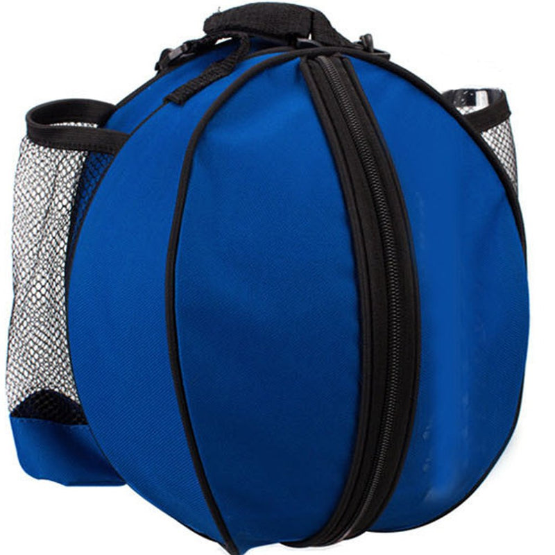 TINTON LIFE Waterproof Basketball Bag with Adjustable Shoulder Strap Portable Football Soccer Volleyball Carrier Holder Blue - BeesActive Australia