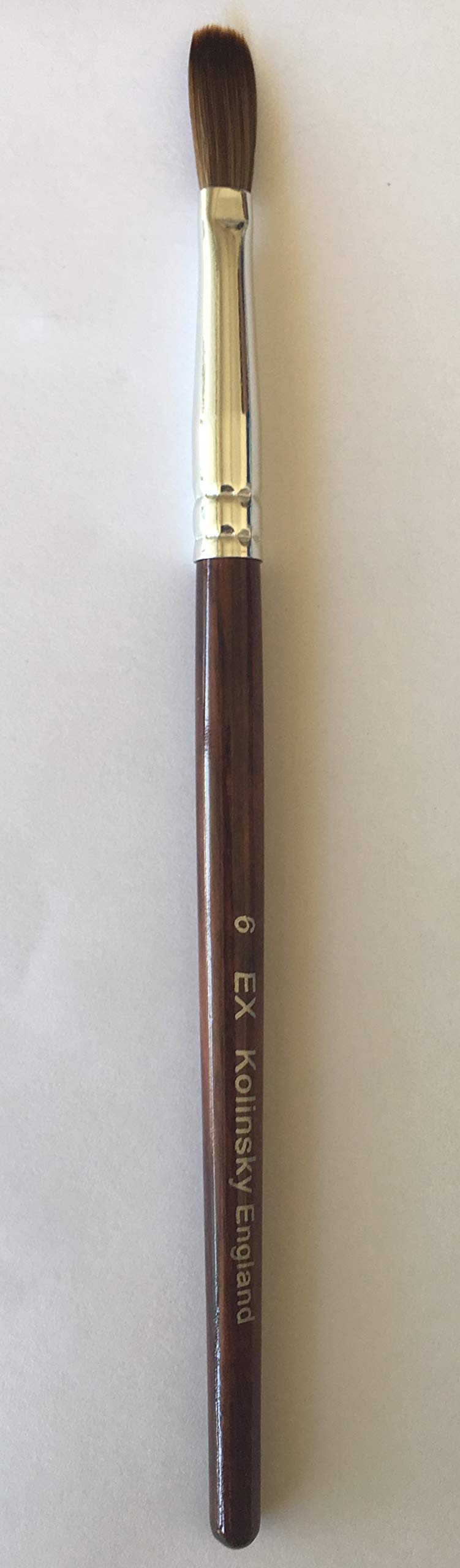 Old Style - Short Handle - EX CRIMPED 100% Kolinsky Arcylic Nail Brush (Crimped 6) - BeesActive Australia