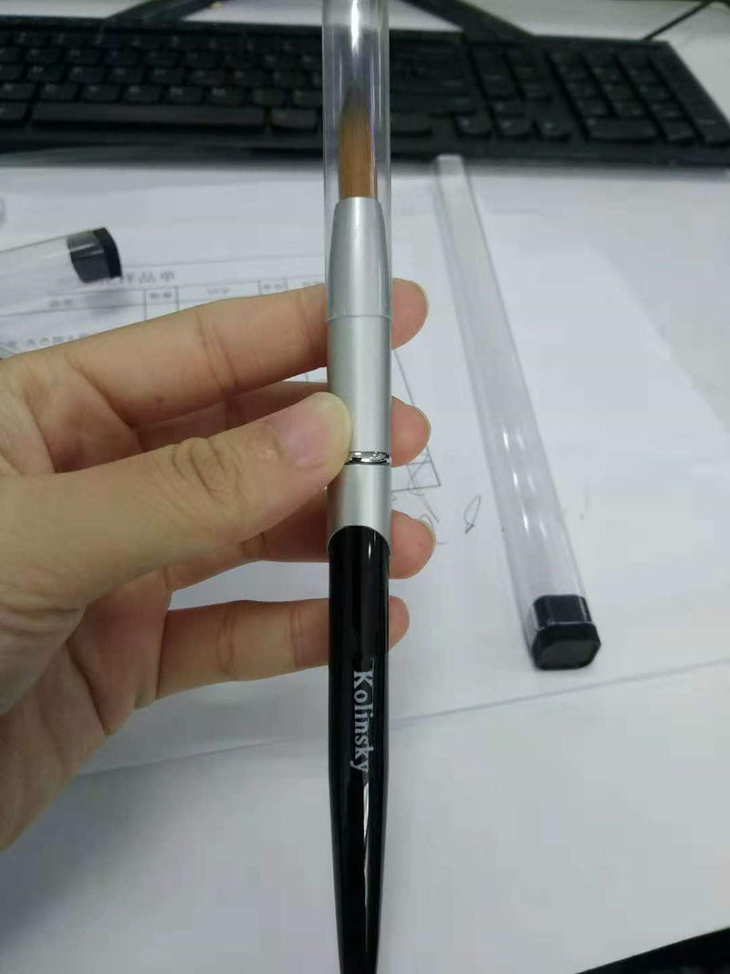 YINUOQI Size 10 Kolinsky Brushes for Acrylic Nails,Size 10 Acrylic Brush(10) - BeesActive Australia