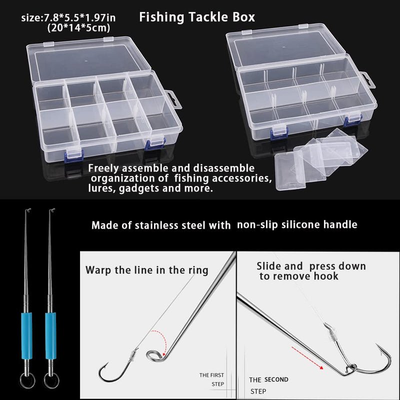 iLaJao Fishing Pliers Hook Remover Sea Fishing Accessoires Sea