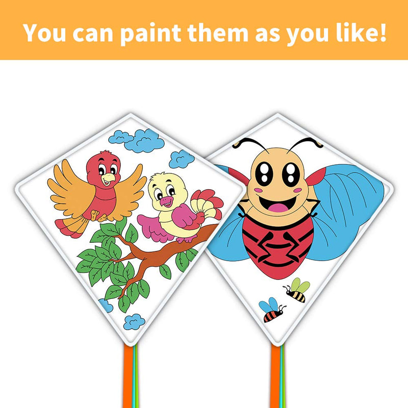 DIY Kites for Kids Kite Making Kit Bulk, Decorating Coloring Kite