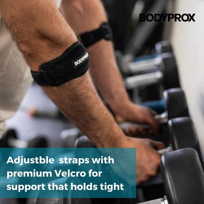 Bodyprox Elbow Brace 2 Pack for Tennis & Golfer's Elbow Pain Relief - BeesActive Australia