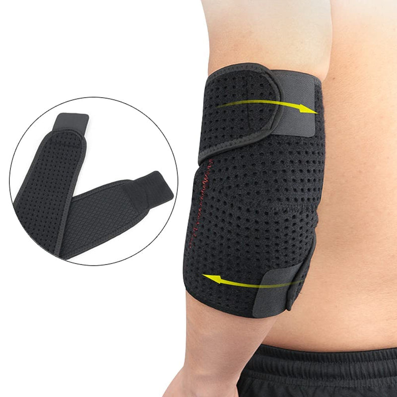 Elbow Support for Men Women Adjustable Neoprene Elbow Brace Arm Wrap Elbow Strap Elbow Support Sleeve for Golfer Elbow, Tennis Elbow, Arthritis Pain Relief, Tendonitis, Sports Injury Recovery(Single) - BeesActive Australia