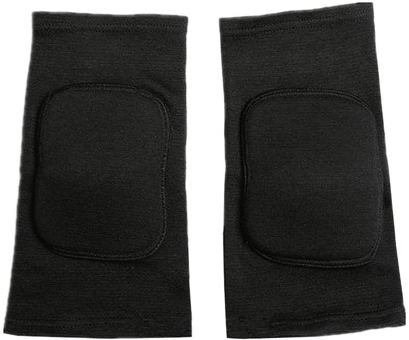 YICYC Volleyball Knee Pads for Dancers, Soft Breathable Knee Pads for Men Women Kids Knees Protective, Knee Brace for Volleyball Football Dance Yoga Tennis Running Cycling Workout Climbing Black Medium - BeesActive Australia