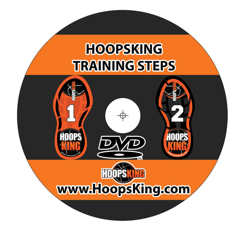 HoopsKing Basketball Footwork Training Steps, Improve Basketball Skills, Learn to Dance with Bonus DVD - BeesActive Australia