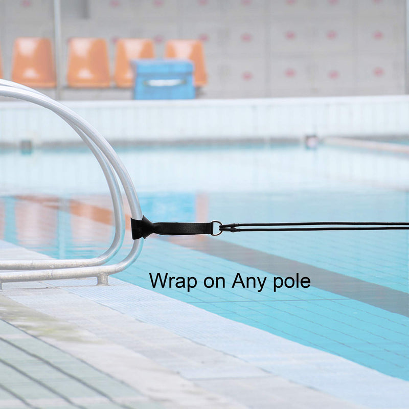 YYST 2.0M Pool Swim Training Leash Swim Training Belt Swim Resistance Tether - BeesActive Australia