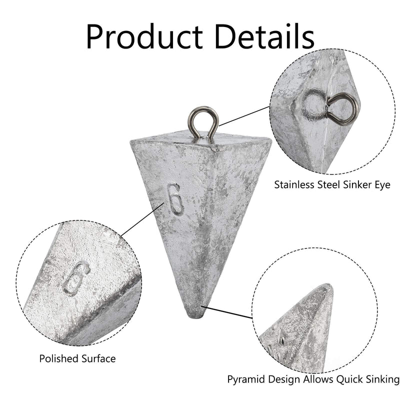 Plomb De Peche Pack Fishing Bank Sinkers, Surf Fishing