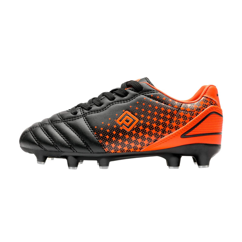 DREAM PAIRS Boys Girls Outdoor Football Shoes Soccer Cleats 10 Toddler Black/Orange - BeesActive Australia