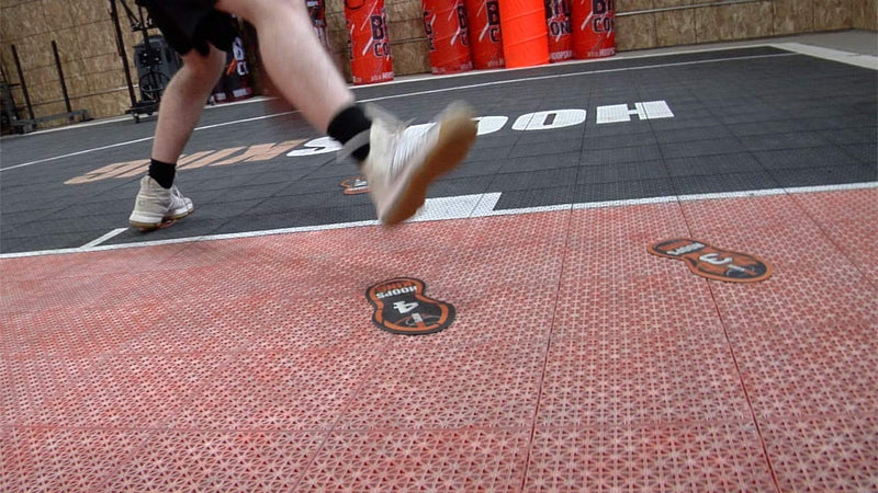 HoopsKing Basketball Footwork Training Steps, Improve Basketball Skills, Learn to Dance with Bonus DVD - BeesActive Australia