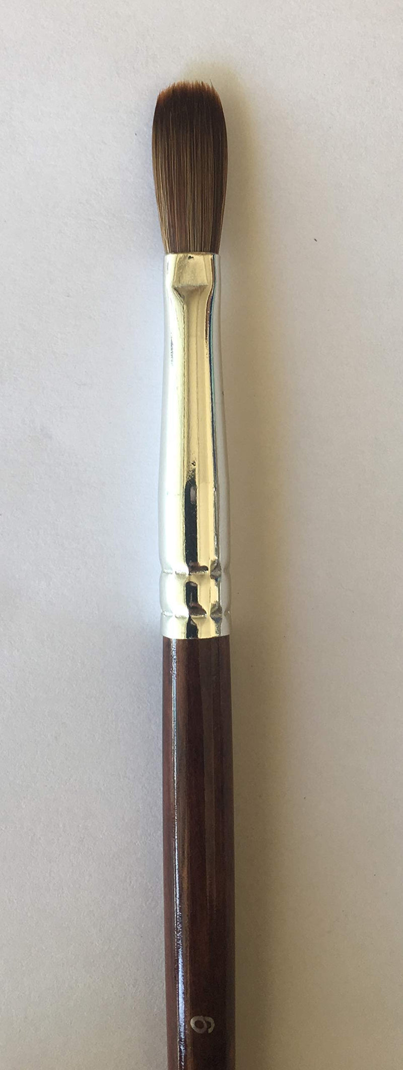 Old Style - Short Handle - EX CRIMPED 100% Kolinsky Arcylic Nail Brush (Crimped 6) - BeesActive Australia