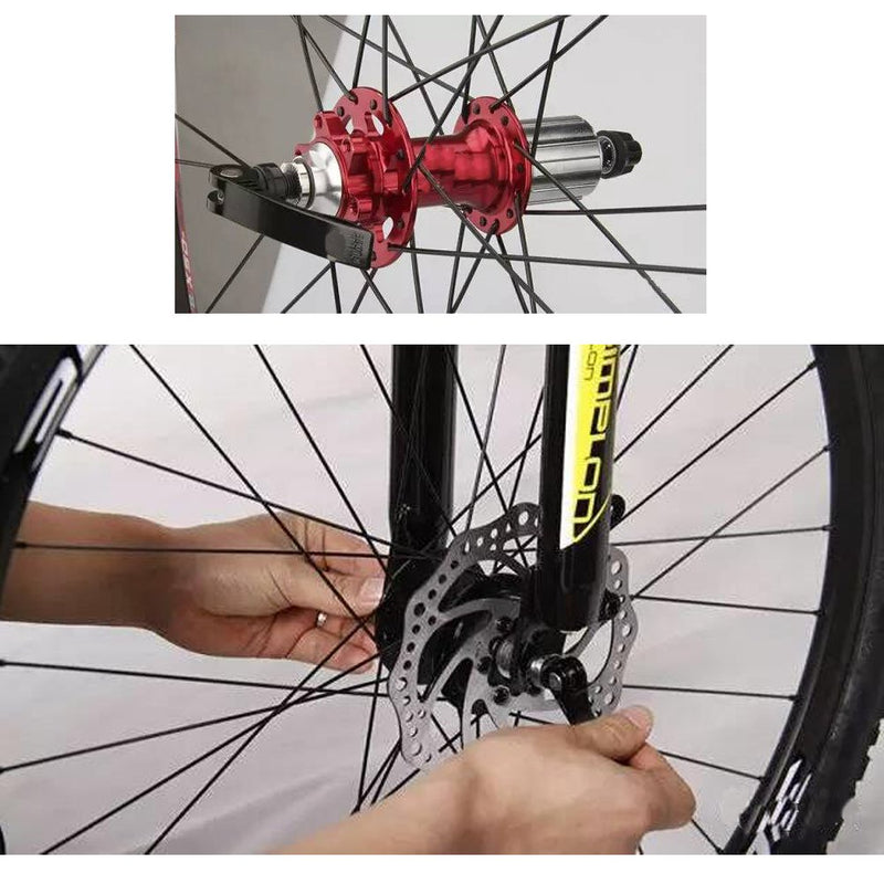 CYSKY Bike Axle Quick Release Skewer Front Rear Bicycle Axle Wheel Hub Fit for Road Bike, Mountain Bike, MTB, BMX (1 Pair) - BeesActive Australia