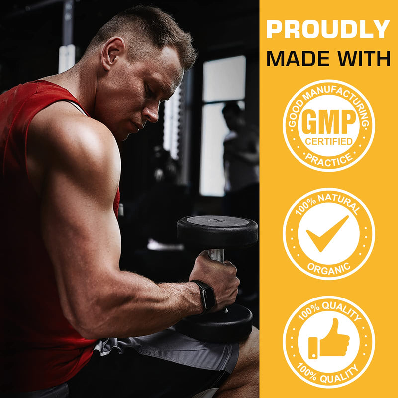 Beta Ecdysterone Supplement 1200mg | Increases Lean Muscle Mass, Exercise Performance, Strength and Protein Synthesis, 98% Maximum Purity Formulated for Enhanced Absorption 60 Capsules|1 Month Supply 60Count (Pack of 1) - BeesActive Australia