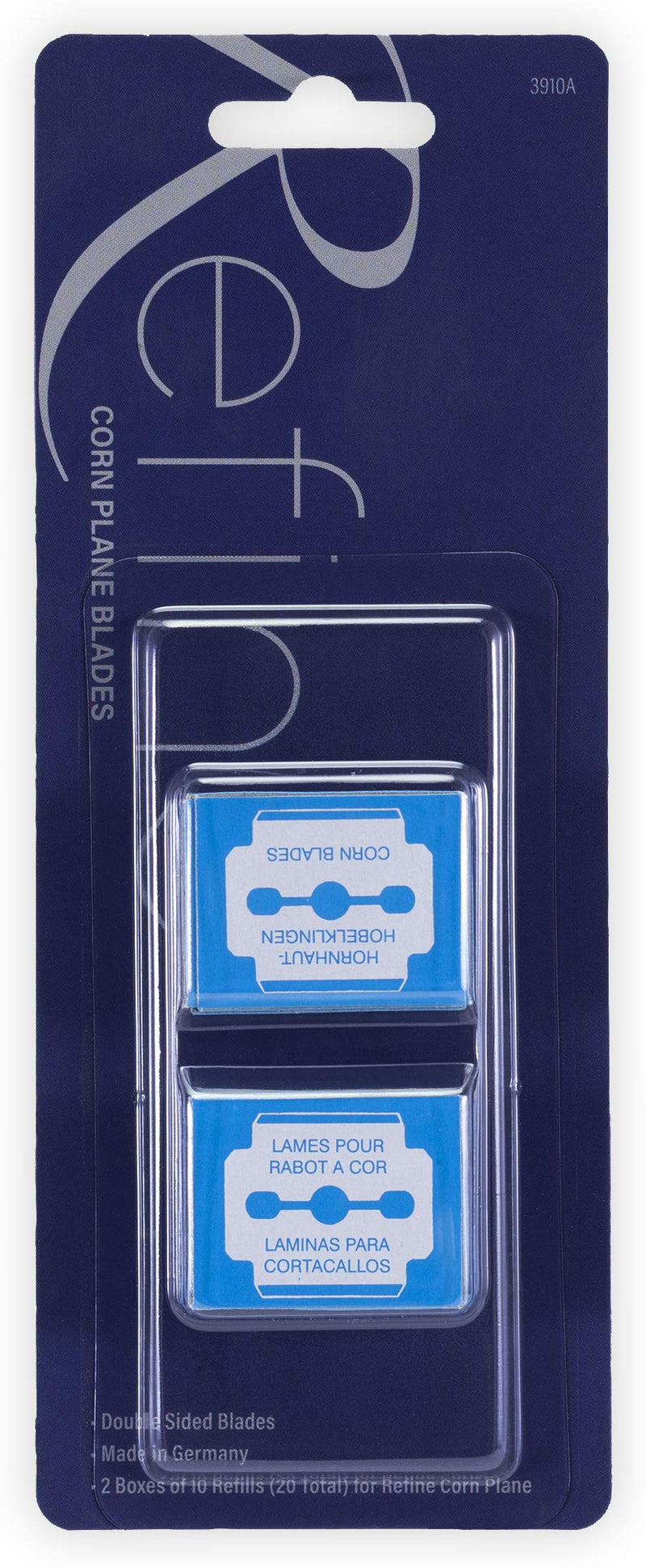 Refine Corn Plane Blades 40pack, Silver, 20 Count - BeesActive Australia