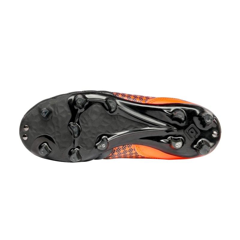 DREAM PAIRS Boys Girls Outdoor Football Shoes Soccer Cleats 10 Toddler Black/Orange - BeesActive Australia