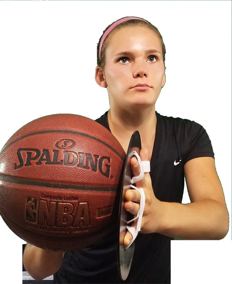 HoopsKing Off Hand Shooting Aid Smooth Shooter - Guide Hand Shot Training Aid - Develop Muscle Memory for A True One Handed Release - Develop a Pure Shot - Takes Away Off Hand from Shot … Right - BeesActive Australia