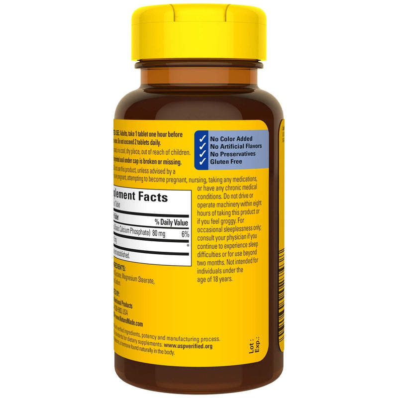 Nature Made Melatonin 5 mg Tablets, 90 Count for Supporting Restful Sleep 90 Count (Pack of 1) - BeesActive Australia