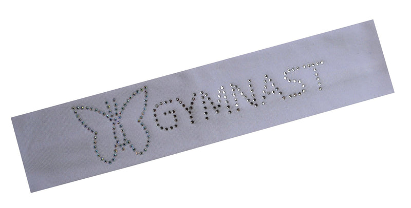 Funny Girl Designs Gymnast Set of 3 Gymnastics Cotton Stretch Headband Gift Set by Hot Pink Set - BeesActive Australia