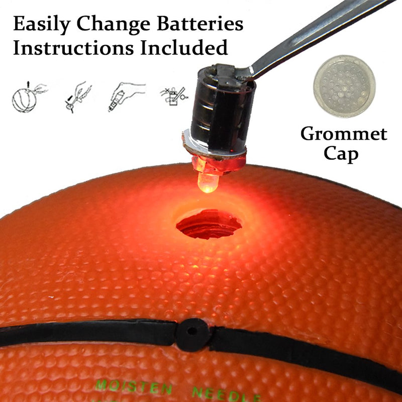 GlowCity Light Up Basketball-Uses Two High Bright LED's (Official Size and Weight) - BeesActive Australia