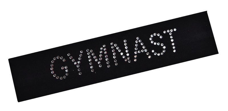 Funny Girl Designs Gymnast Set of 3 Gymnastics Cotton Stretch Headband Gift Set by Hot Pink Set - BeesActive Australia