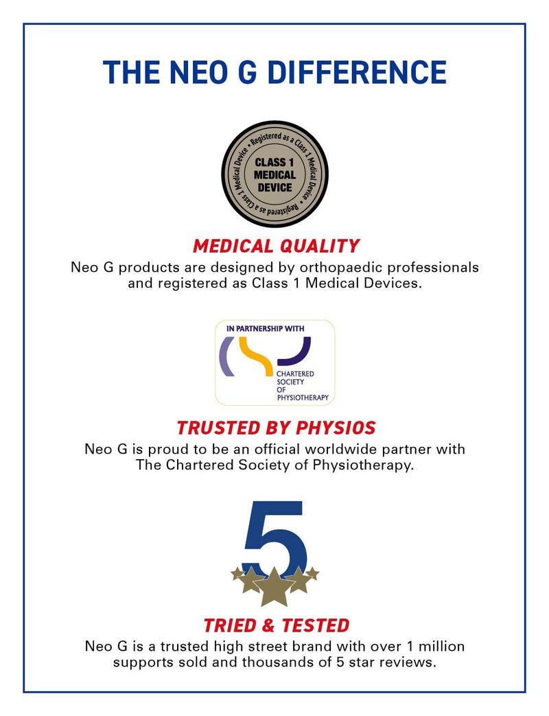 Neo G Elbow Support Brace with Silicone Patella Cushion for Joint Pain Relief, Elbow Injury, Recovery, Tendonitis, Sprains, Tennis Elbow, Golfers Elbow - Elbow Compression Sleeve - Airflow Plus - XL X-LARGE: 30 - 33 CM - BeesActive Australia