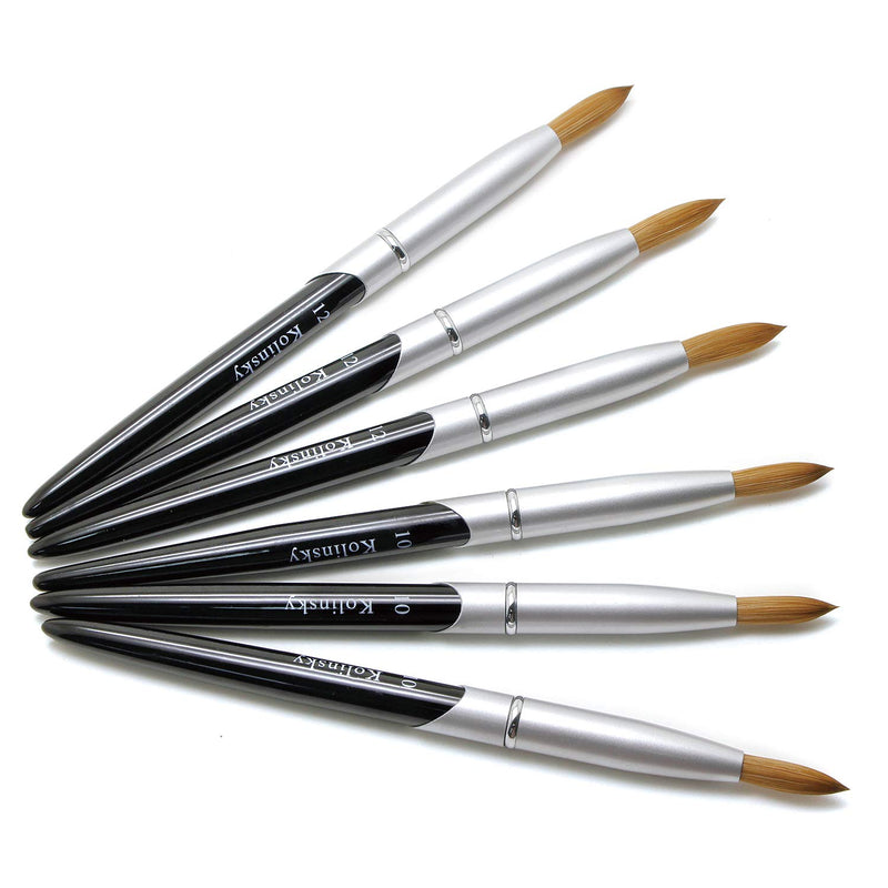 YINUOQI Size 10 Kolinsky Brushes for Acrylic Nails,Size 10 Acrylic Brush(10) - BeesActive Australia