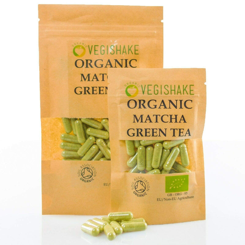 Organic Matcha Green Tea HPMC Capsule Energy EGCG Epigallocatechin