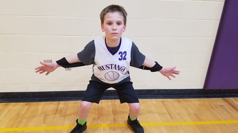 Basketball Defensive Reach Control - Defensive Training Aid - Get Players to Stop Reaching in - Get Players to Stop Fouling - One Size Fits All - Keeps Players from Reaching in - BeesActive Australia