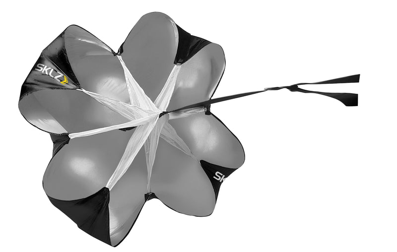 SKLZ Speed Chute Resistance Parachute for Speed and Acceleration Training Grey / Black, 54-Inch - BeesActive Australia