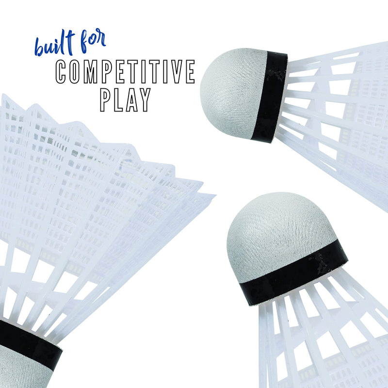 Franklin Sports Shuttlecocks, White, 1 (52618) - BeesActive Australia