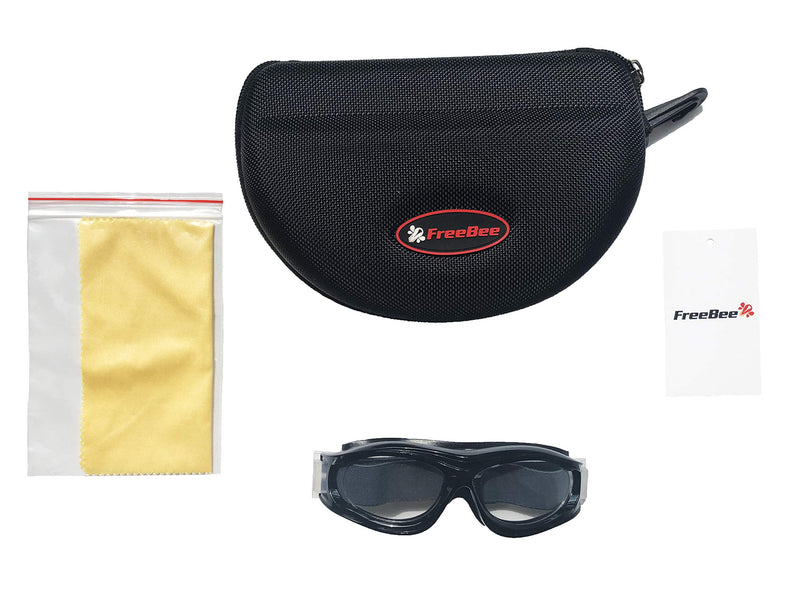 Freebee Unisex Kids Sports Safety Glasses Protective Goggles for basketball soccer Black - BeesActive Australia