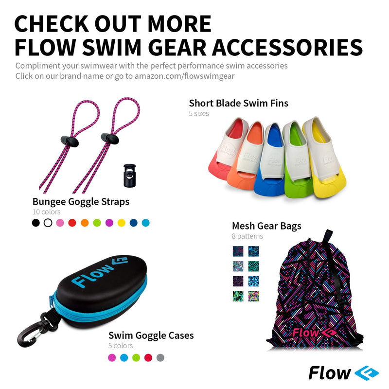 Flow Swimming Kickboard - Swim Training Foam Kick Board for Kids and Adults (One Size Fits All) Aloha - BeesActive Australia