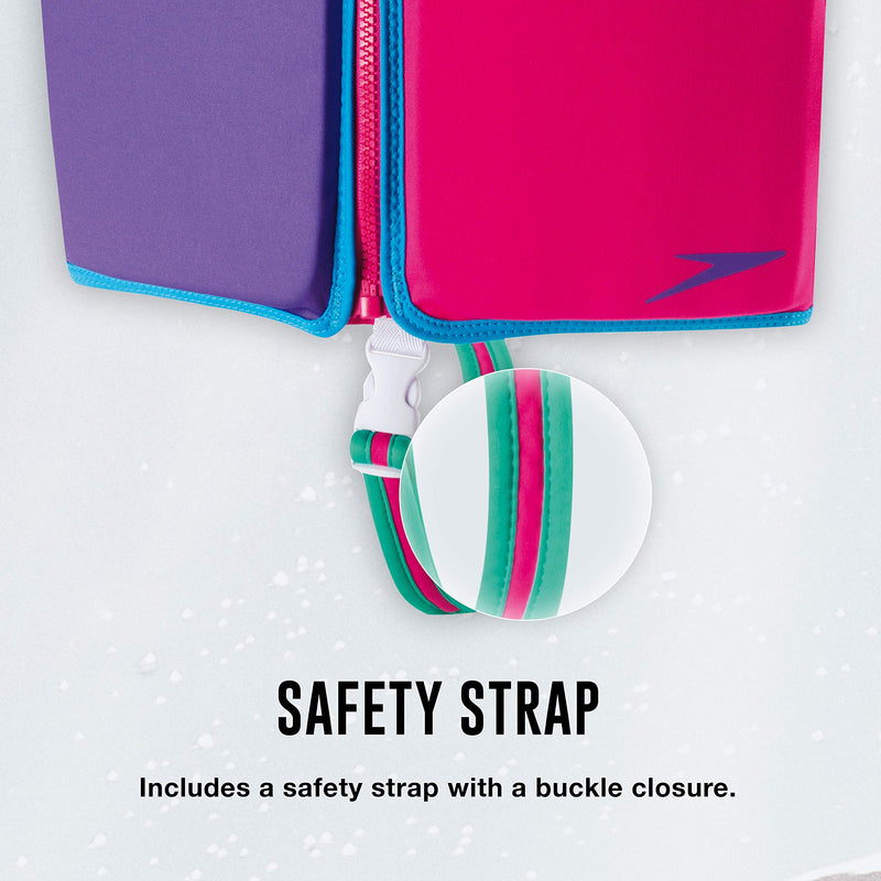 Speedo Unisex-Child Swim Flotation Classic Life Vest Begin to Swim UPF 50 Berry/Grape Medium - BeesActive Australia