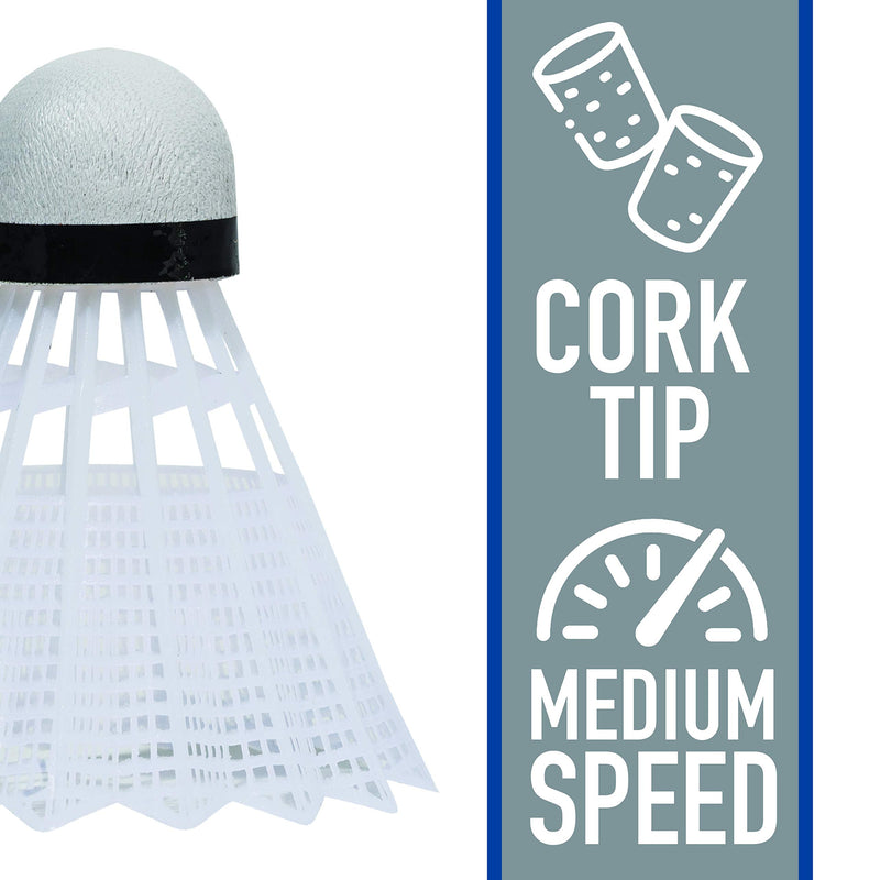 Franklin Sports Shuttlecocks, White, 1 (52618) - BeesActive Australia